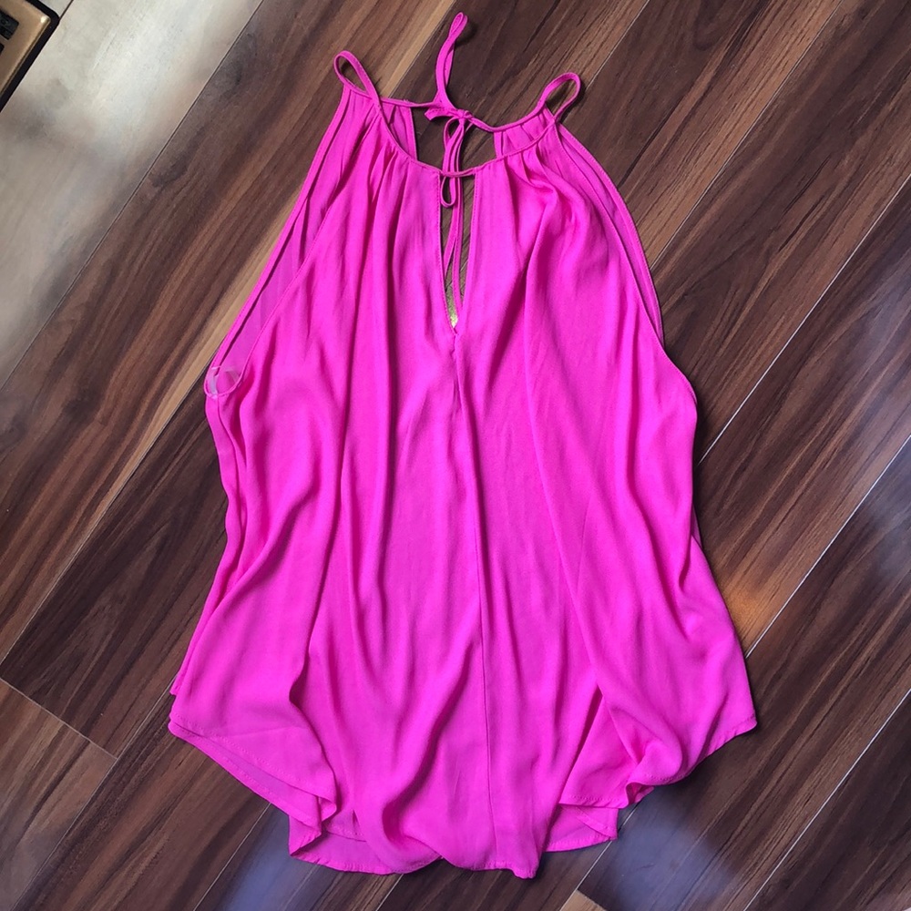 LUSH chiffon tank
